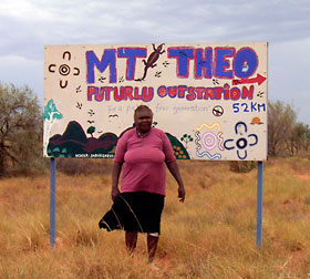 Mt Theo program poster