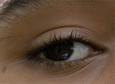 Detail of a human eye