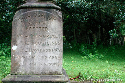 Aboriginal obelisk