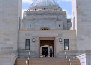 Anzac: Australian War Memorial in Canberra.