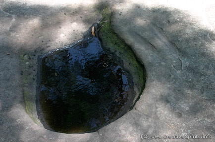 Aboriginal grinding grooves (Balls Head, Sydney).