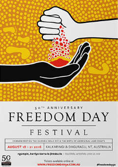 Poster of the 2016 Freedom Day Festival.