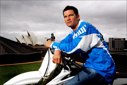 Supercross champion Chad Reed