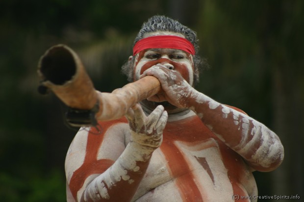 Ceremonial music and song awakens, cleanses and honours the spirits and past inhabitants.