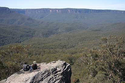 Ruined Castle. You have an amazing 360-degree view over the valley and beyond.
